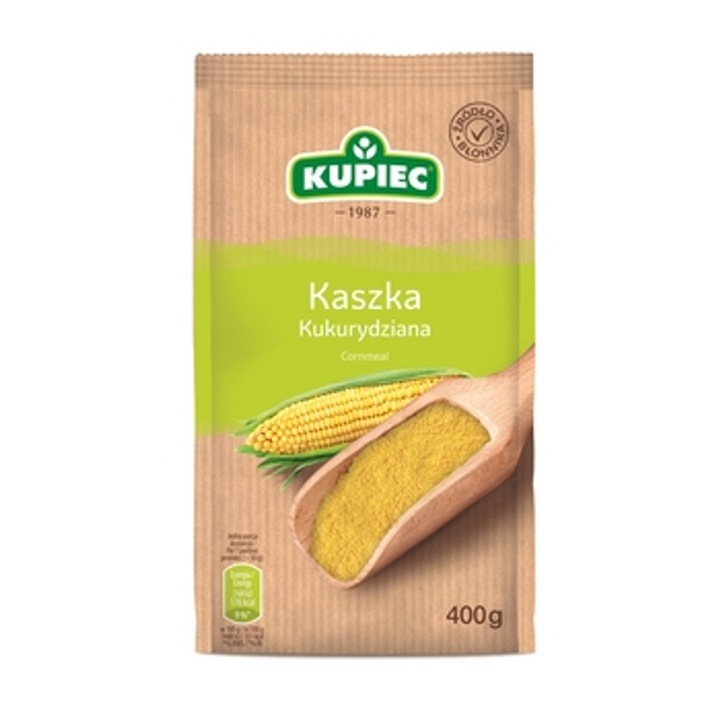 Gris de porumb Kupiec 400g, fara gluten, recomandata pentru diabetici