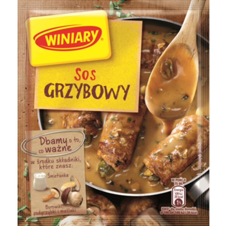 WINIARY Sos de ciuperci 28g