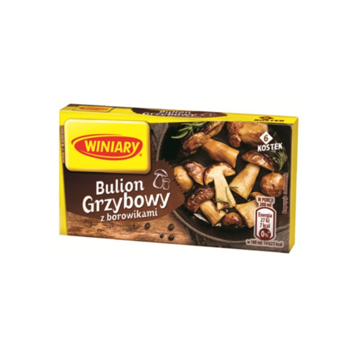 Supa de ciuperci cu hribi 60 g (6 cuburi)