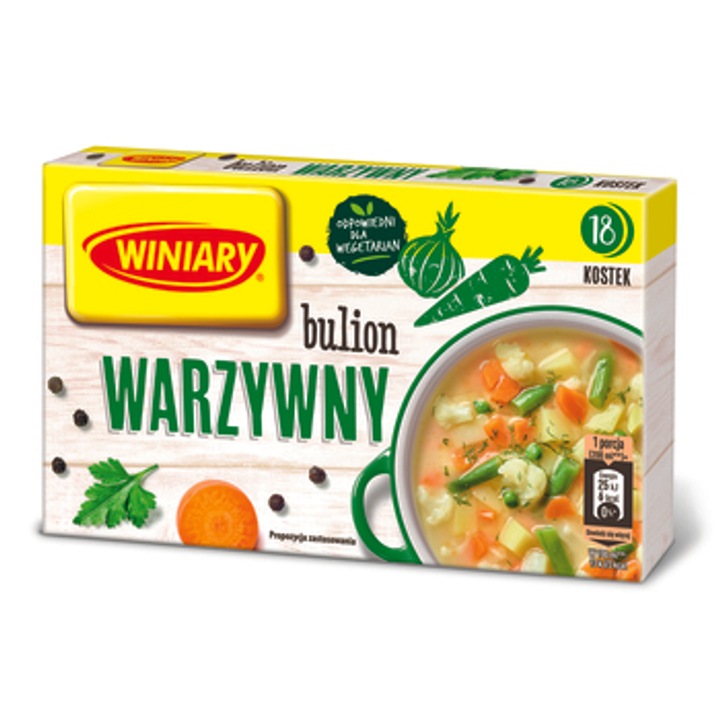 WINIARY Bulion de legume 18 cuburi 180 g