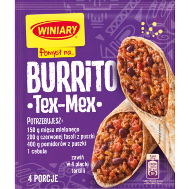 Condimente Burrito Tex-Mex, 30 g, 4 portii