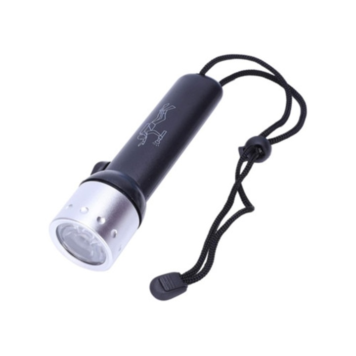 Lanterna subacvatica, impermeabila, neagra