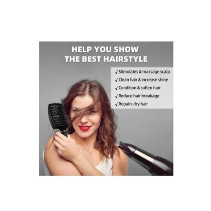 Perie de par YIZHOOD Epc079, roz