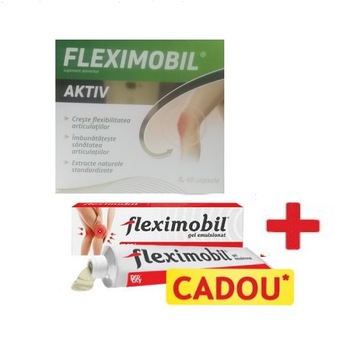 Fleximobil Aktiv 60cps + Fleximobil Gel Fleximobil Aktiv 60cps + Fleximobil Gel