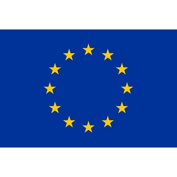 Steag Uniunea Europeana, panza poliester, dimensiune 150x90cm Steag Uniunea Europeana, panza poliester, dimensiune 150x90cm