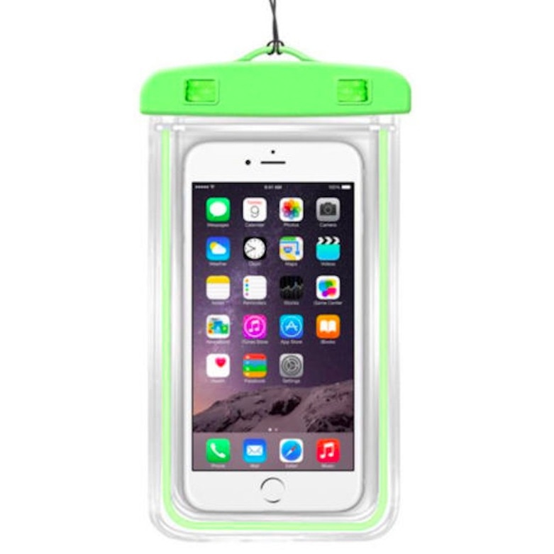 Husa Subacvatica Waterproof Impermeabila pentru telefon (Universal) verde