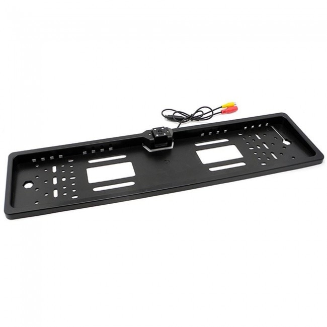 Suport numar auto cu camera pentru mers inapoi