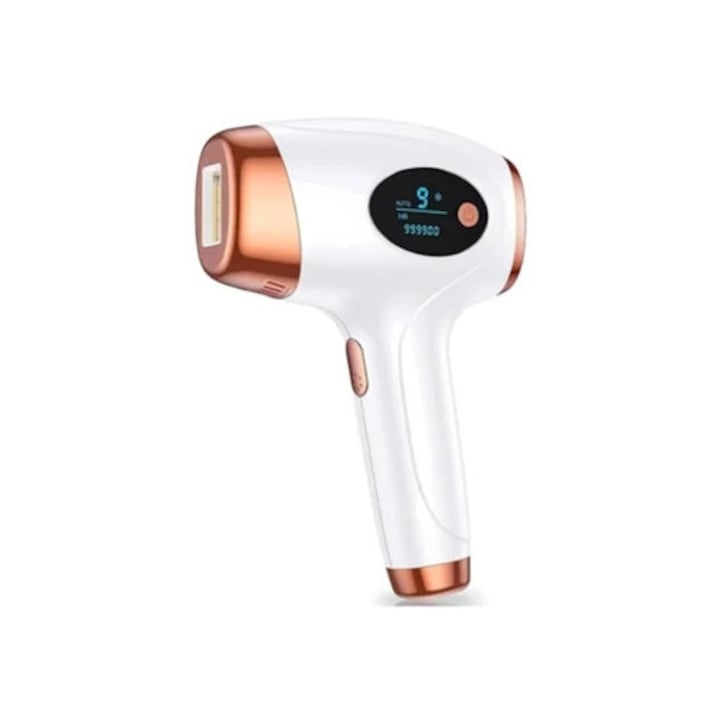 Epilator laser permanent, 999,900 flash-uri, dispozitiv de epilare acasa pentru fata si picioare, multicolor