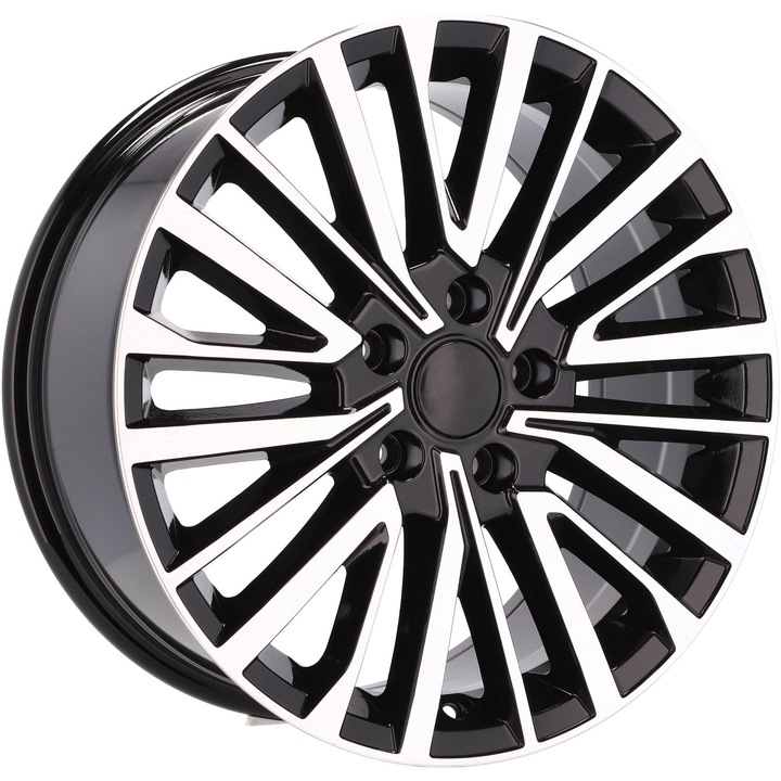 Set 4 Jante Aliaj RacingLine 18" 5x120 pentru VW VOLKSWAGEN T5 T6 TRANSPORTER MULTIVAN 6.1 7 - 1000kg
