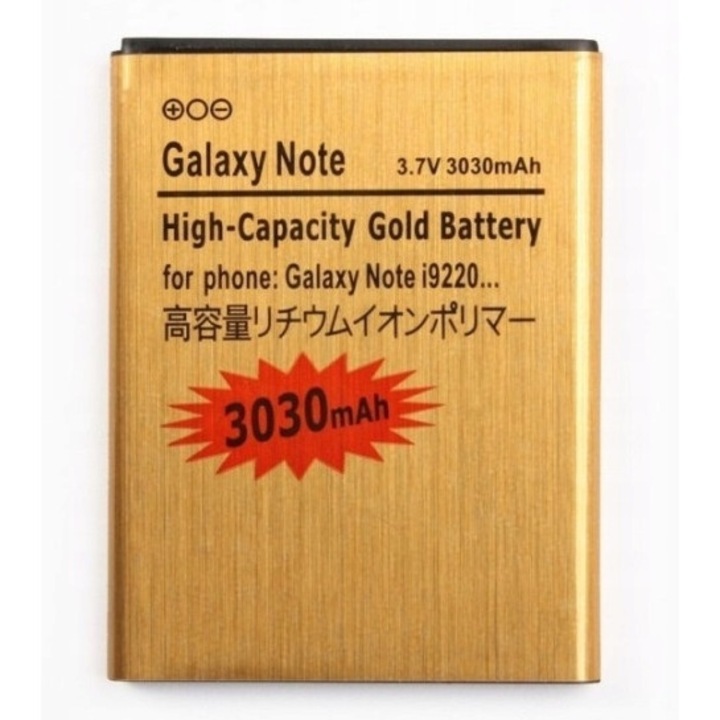 Baterie telefon compatibila cu Samsung Note N7000 i9220, 3030 mAh, Li-Ion
