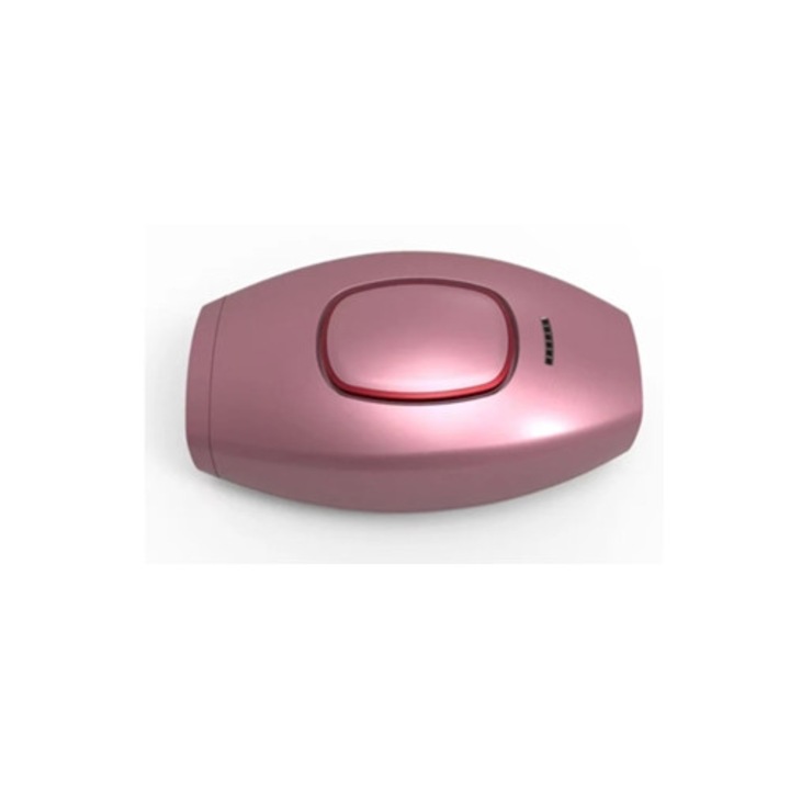 Epilator laser pentru indepartarea parului, pentru femei si barbati, fara durere, Rosa, set