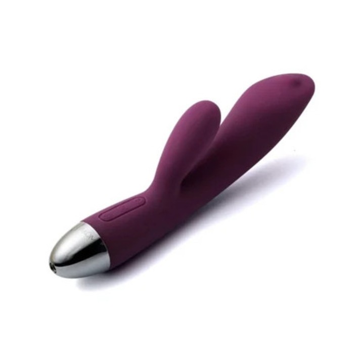 G-pont vibrátor, forgó, lila