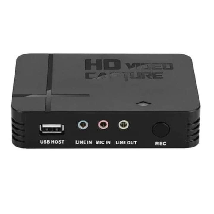 Устройство за заснемане на HDMI видео 1080p, Ypbpr рекордер за Xbox 360, One, PS3, PS4, Nintendo Switch, Wii U