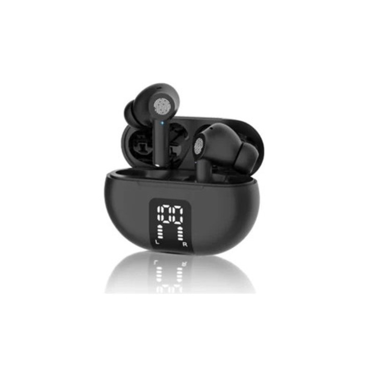 Yizhood Bluetooth vezeték nélküli fejhallgató, fekete, 20 óra lejátszási idő