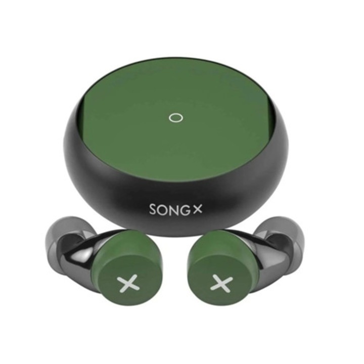 Casti Wireless Yizhood True Wireless Bluetooth In-Ear, Verde