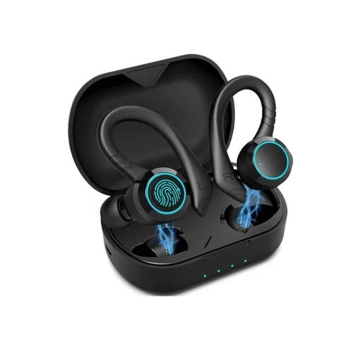 Casti Wireless Yizhood True Wireless Bluetooth In Ear, negru