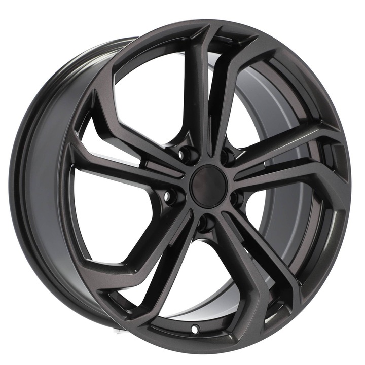 Set 4 Jante Aliaj RacingLine 17" 5x112 pentru VW CADDY EOS GOLF JETTA PASSAT SCIROCCO SHARAN T_ROC TIGUAN