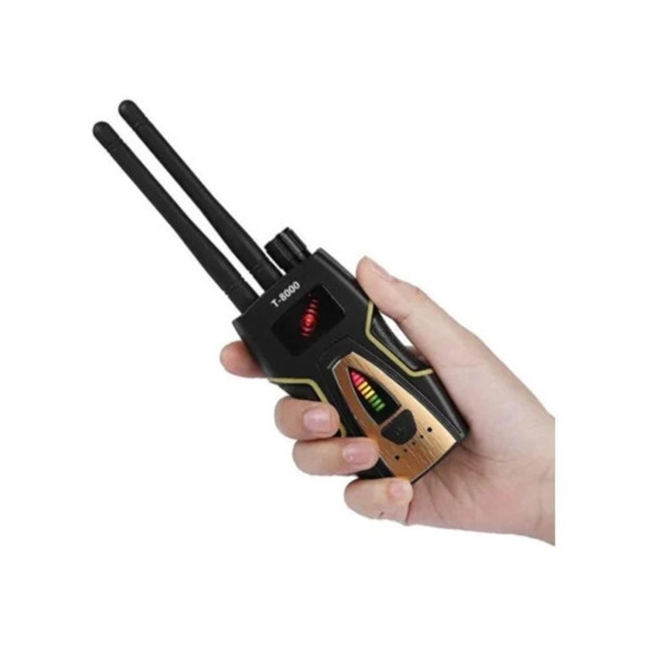 Dispozitiv anti-spionaj T-8000, negru
