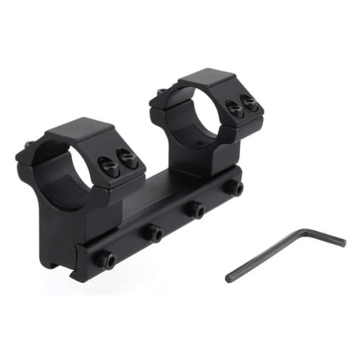 25.4mm-es alumínium gyűrű távcsőhöz, szett, magas profil, 11mm-es Weaver/Picatinny