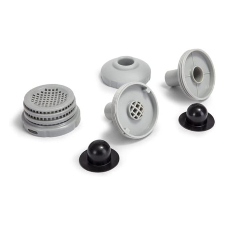 Conector pentru furtun de piscina, sigiliu pentru filtru, accesoriu de intretinere din ABS, set