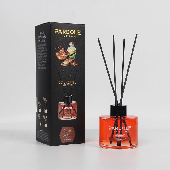 Pardole Odorizant de Camera cu Betisoare Sandal 145 ml