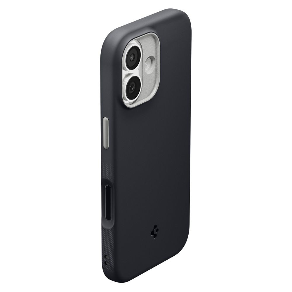 Husa pentru iPhone 17 - Spigen Caseology Nano Pop MagSafe - Black Sesame