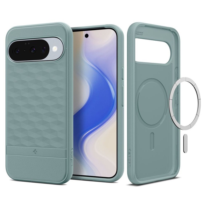 Калъф за Google Pixel 10 / 10 Pro - Spigen Caseology Parallax MagSafe - Sage Green