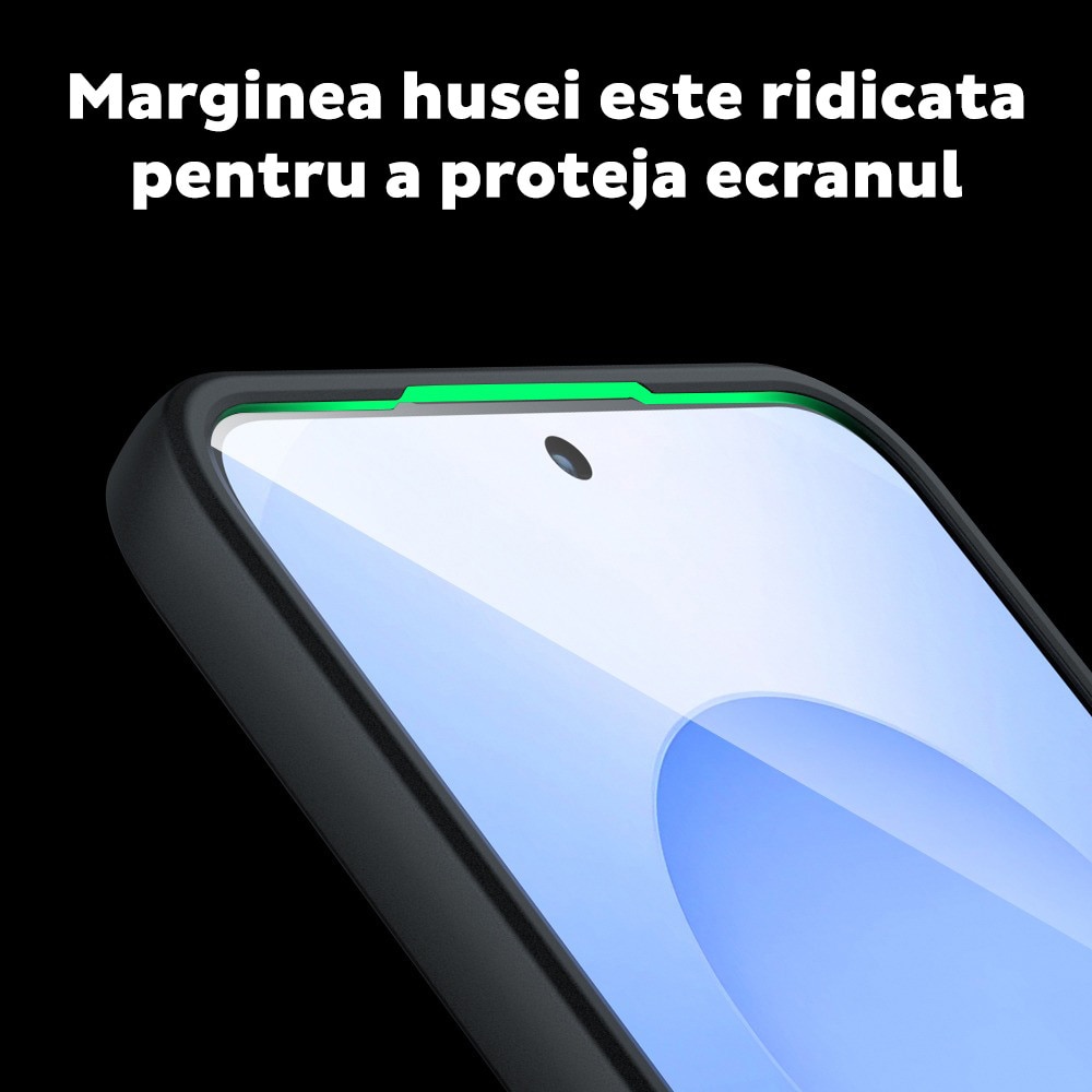 Husa pentru Samsung Galaxy A26 5G Daden® PureFrost MagSafe, Incarcare wireless, Protectie sporita, Anti-amprenta, Negru fumuriu