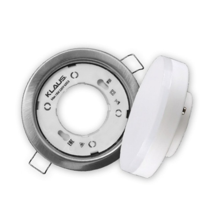 Set 5 Aplice LED KLAUS, Gx5.3, 12W, 6500K, Alb