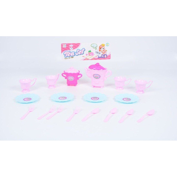 Set de vesela pentru copii, set pentru ceremonia ceaiului Ly-2021, 18×17×6 cm