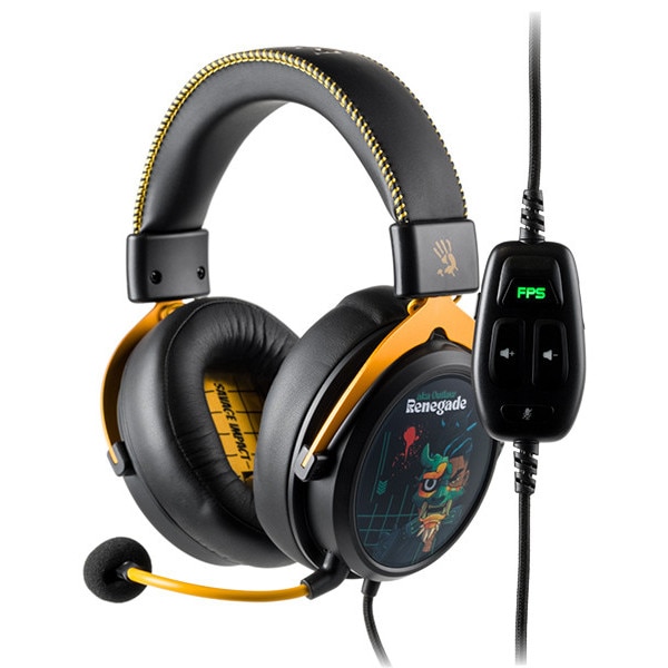 Casti gaming Bloody Gaming-Specific Sound Quality USB Renegade Midnight