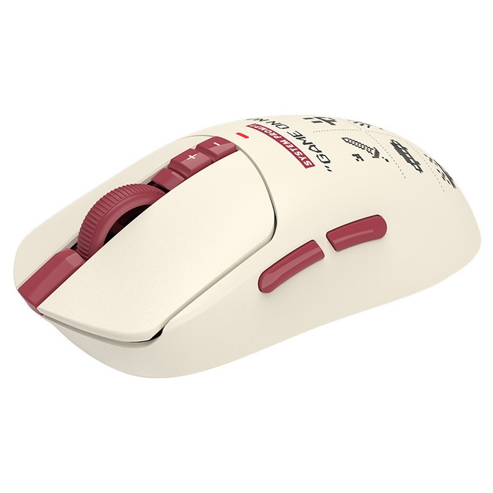 Mouse wireless, A4TECH Bloody R72 Ultra Duo, 20.000 DPI, 350 IPS, RF wireless, Gaming, Ambidextru, Pixels Red
