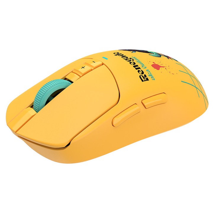 Mouse wireless, A4TECH Bloody R72 Ultra Duo, 20.000 DPI, 350 IPS, RF Wireless, Gaming, Ambidextru, Renegade Sunset