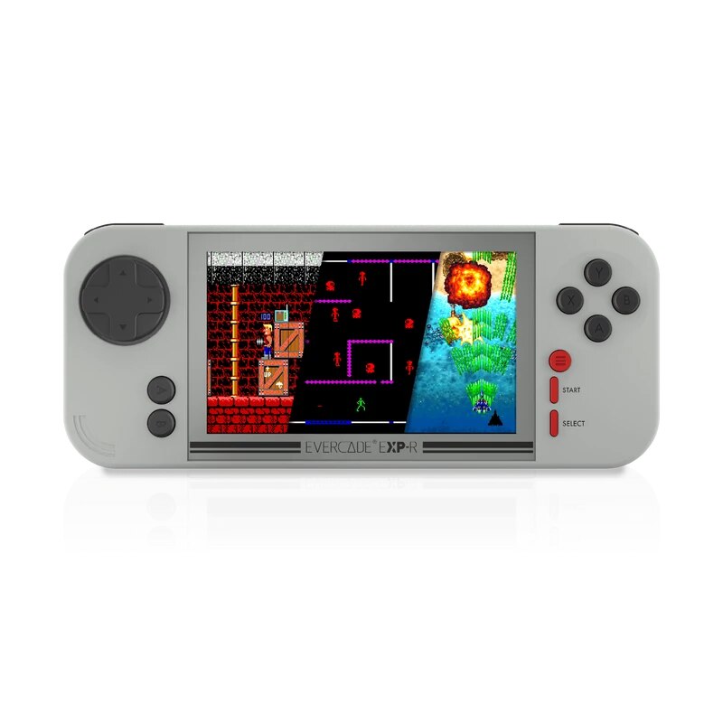 Consola de jocuri portabila, Evercade EXP-R, IPS 800x480, Wi-Fi, USB-C, Retro clasic