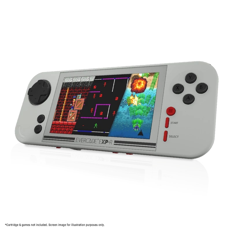 Consola de jocuri portabila, Evercade EXP-R, IPS 800x480, Wi-Fi, USB-C, Retro clasic