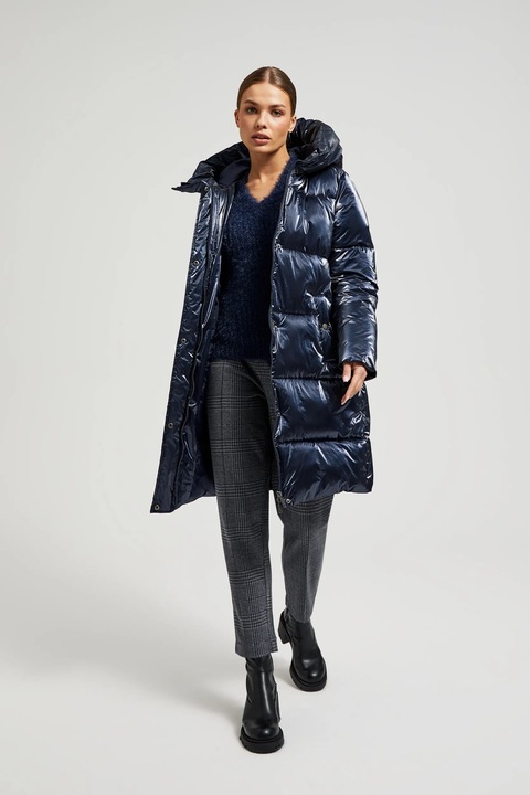 Hosszú metálkék dzseki, Tengerészkék