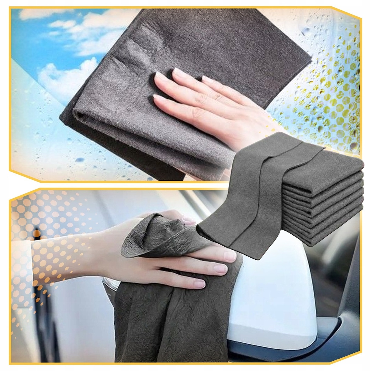 Lavete magice 30x40 cm set profesional de curatare