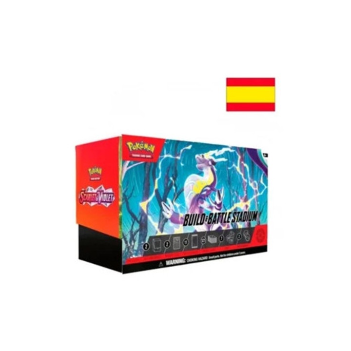 Настолна игра Pokemon TCG: Battle Stadium 12.5, комплект на испански език