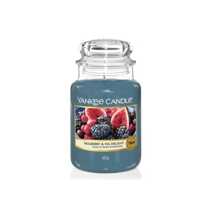 Ароматна свещ Yankee Candle Mulberry Fig, 623 гр