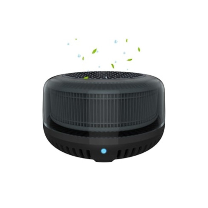 Малък пречиствател на въздух за спалня, преносим, с H13 филтър и йонизатор, за дим и прах, CHRONUS