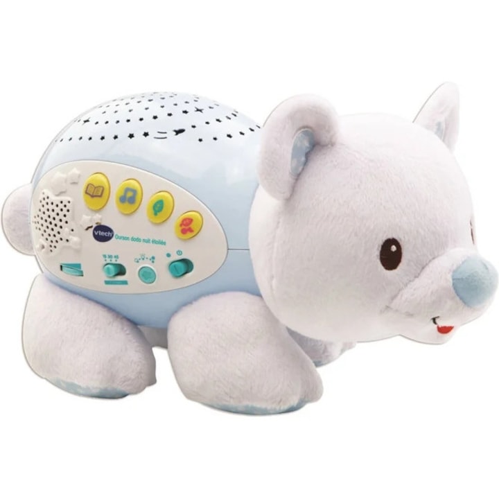 Интерактивна играчка за бебета, бяла, Vtech