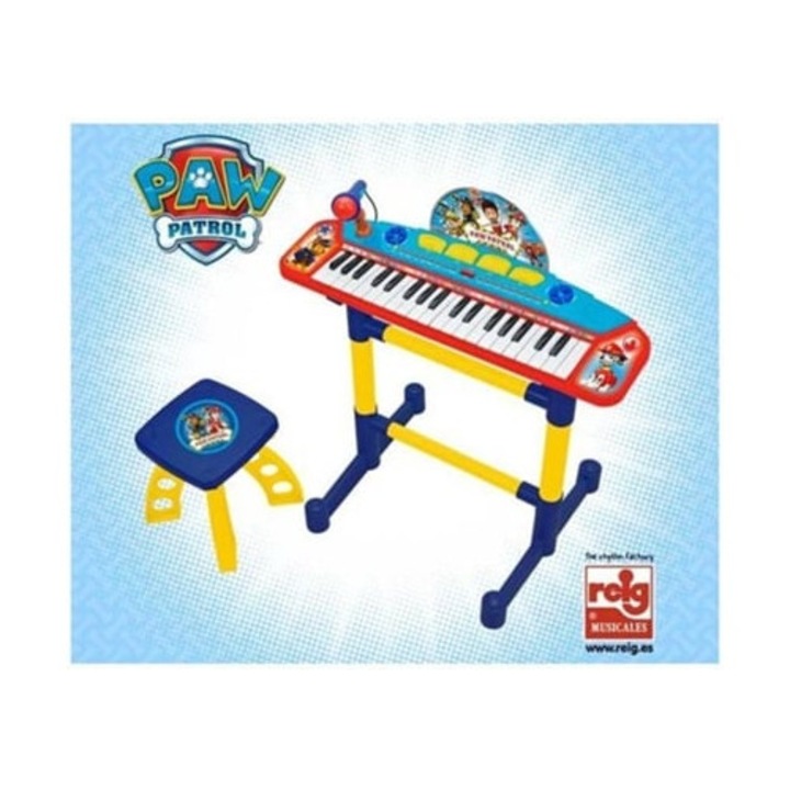 PAW PATROL játék orgona paddal és állvánnyal, 3 éves kortól ajánlott