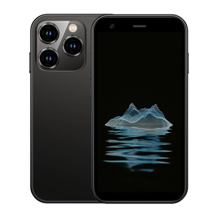 Smartphone ONEMYTH XS15, Negru, 3G, 3 inch, 2GB RAM, 16GB ROM, Dual SIM