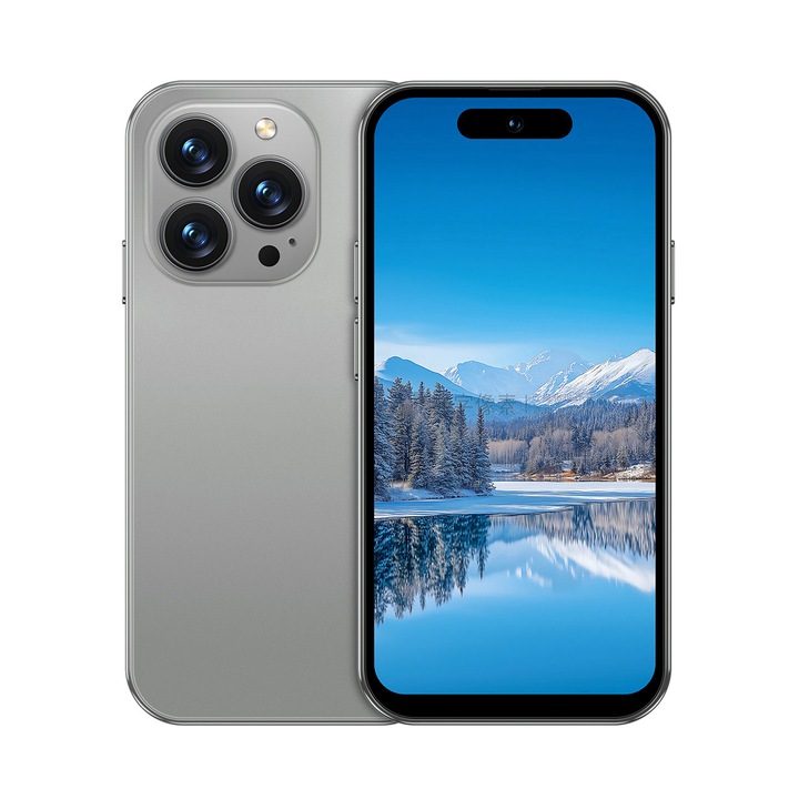 Смартфон ONEMYTH M16 Pro, 4.0-инчов, 2GB RAM, 16GB ROM, Сив