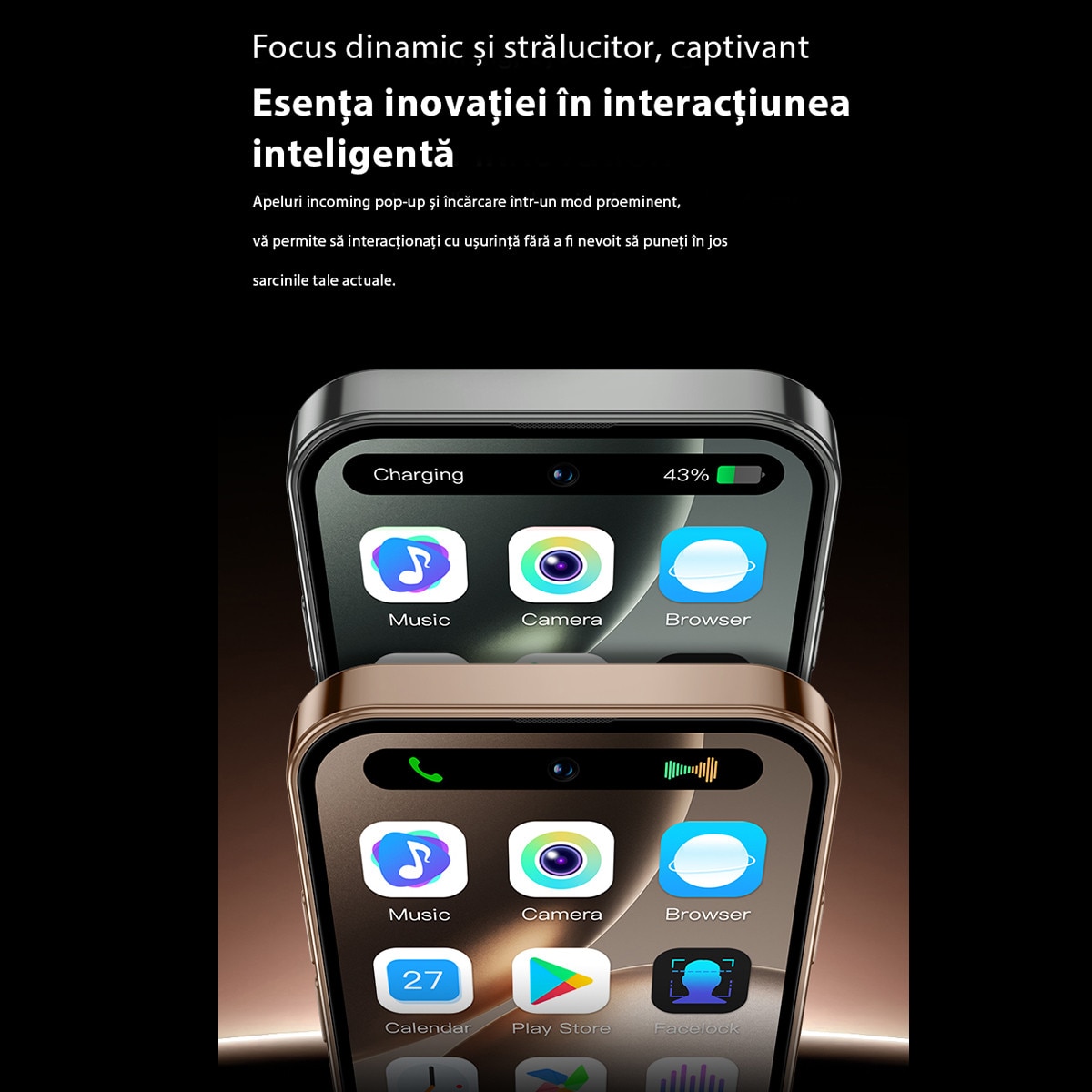 Telefon Mobil ONEMYTH M16 Pro, 4.0-inch, 2GB RAM, 16GB ROM, Gri