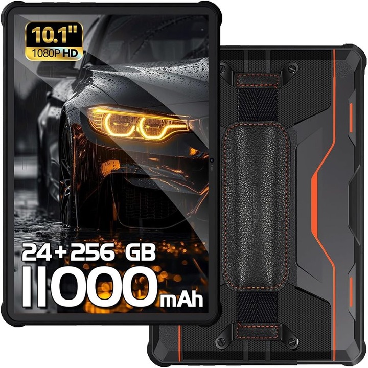 Oukitel RT9 4G 10.1" 256GB/6GB 11000mAh Portocaliu
