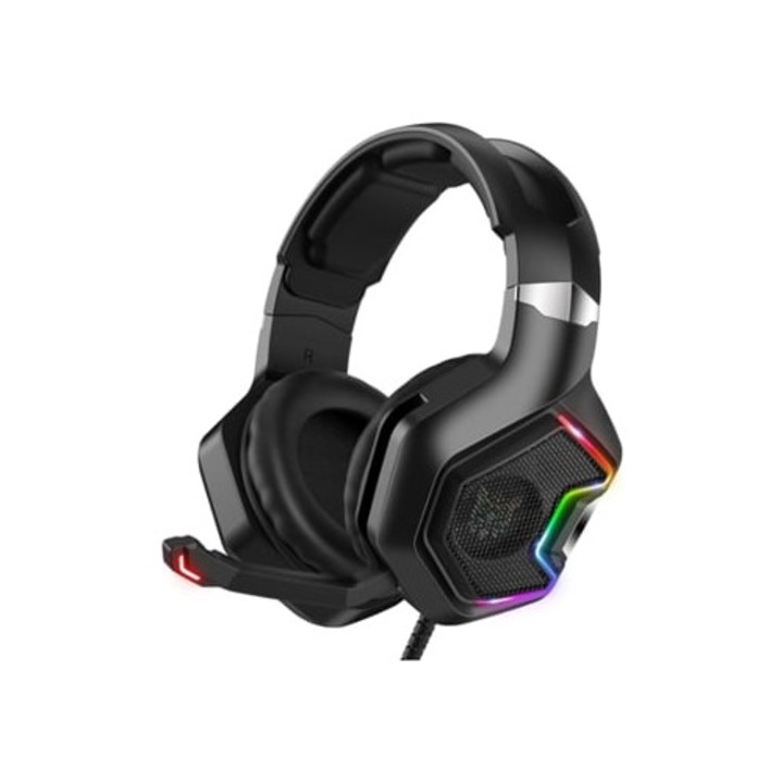 Casti gaming cu sunet surround 7.1, microfon cu anulare a zgomotului, pentru PS5, PS4, Xbox Series XS, Xbox, PC