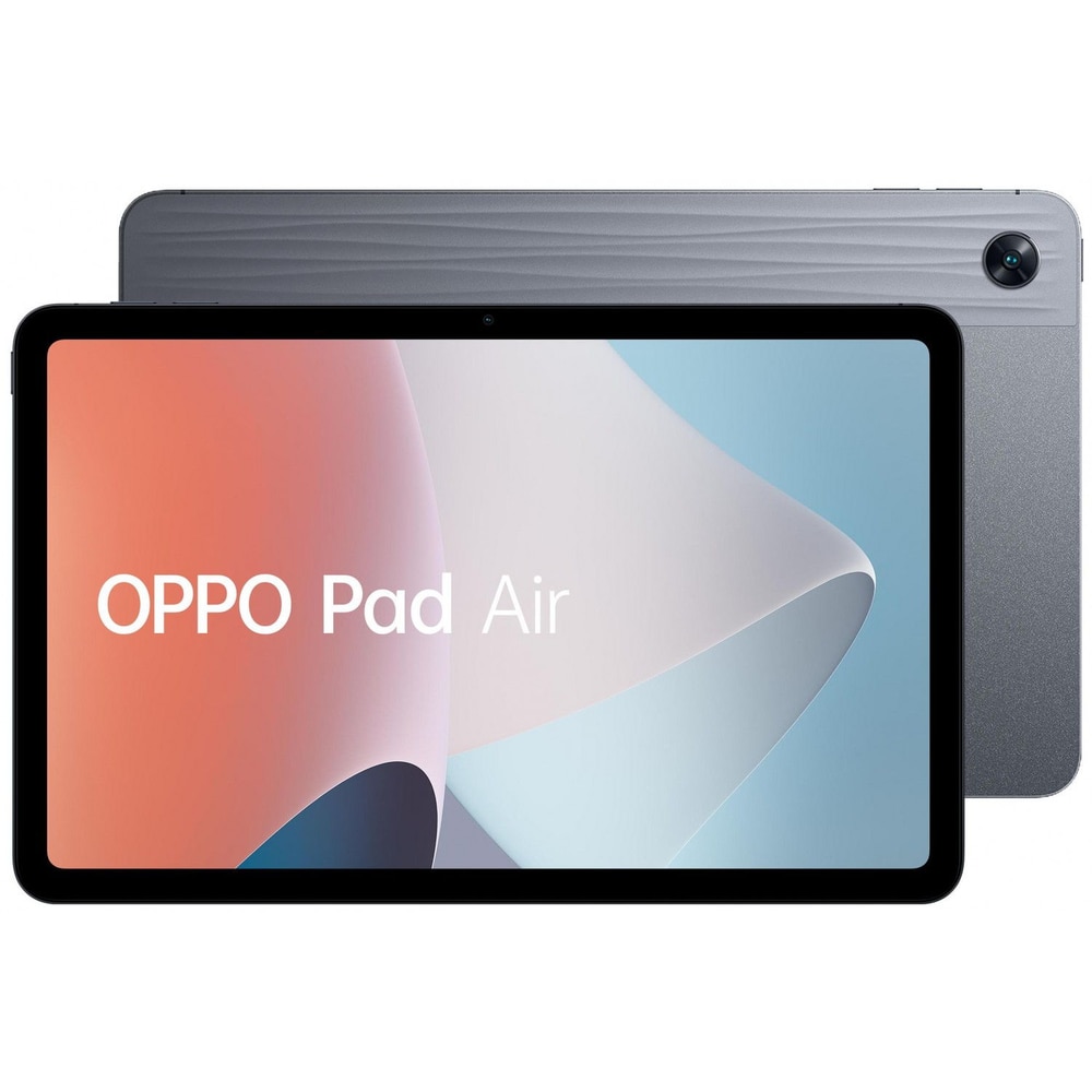 Tableta OPPO Pad Air, Procesor Qualcomm® Snapdragon™ 680, Ecran IPS LCD 10.36", 4GB RAM, 128GB Flash, Wi-Fi, Bluetooth Gri
