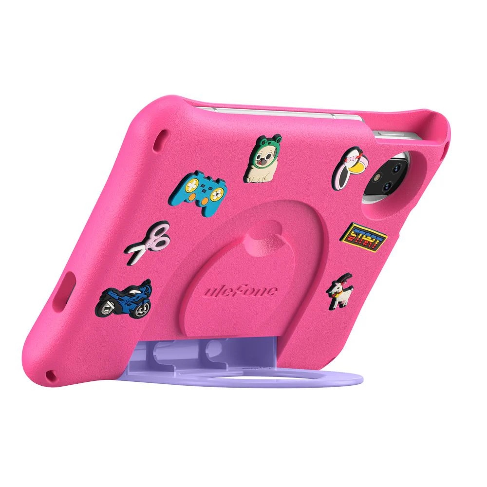 Tableta Ulefone Tab A9 Pro Kids, 128GB, 4GB RAM, 4G, Pink