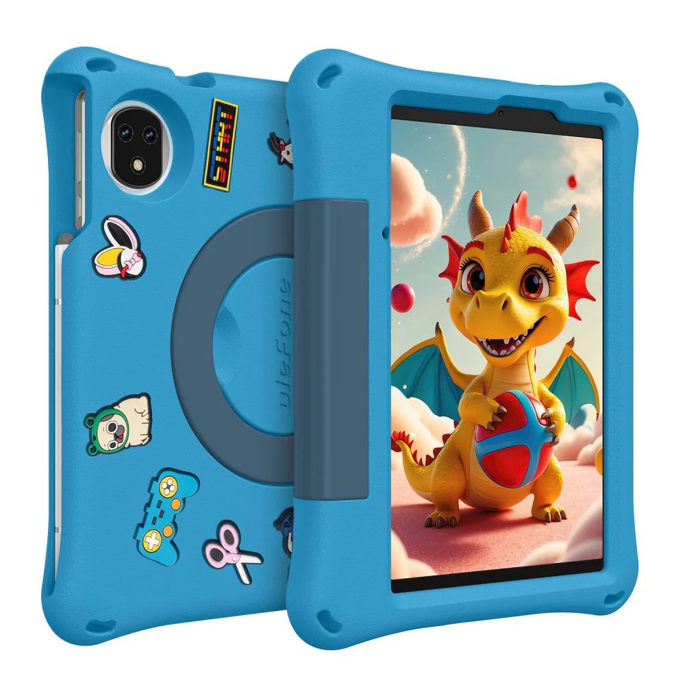 Tableta Ulefone Tab A9 Pro Kids, 128GB, 4GB RAM, 4G, Blue